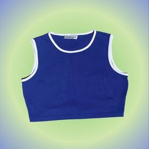 Blue crop top💙 the brand is Energie